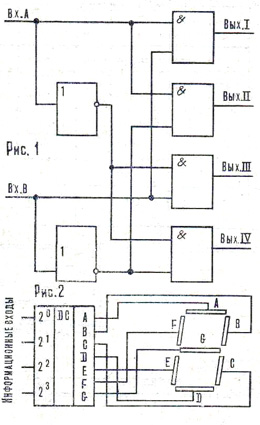Дишифратор схема 1
